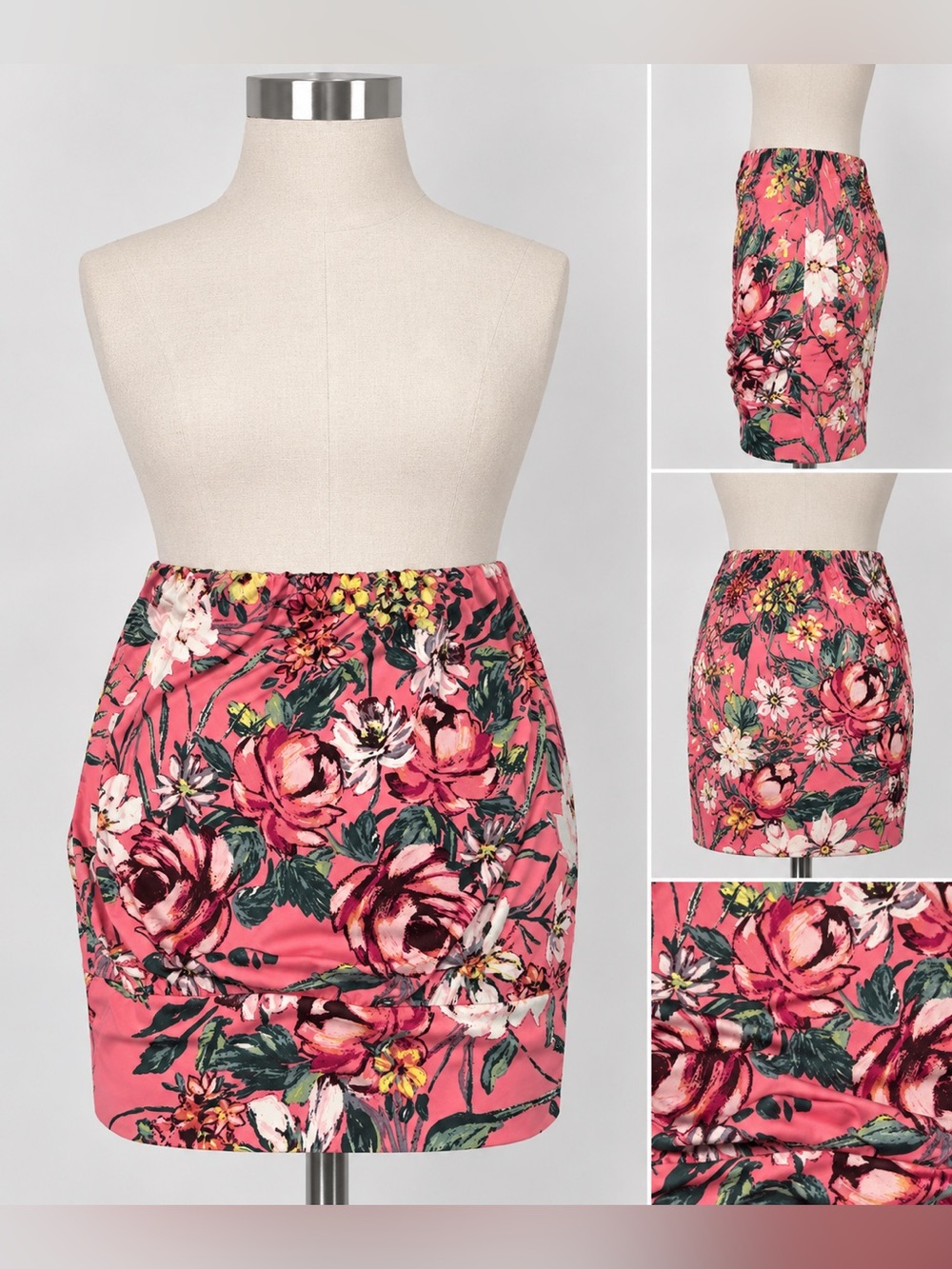 Veronica M Floral Skirt NWT size xs